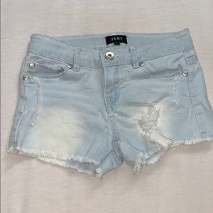 DKNY denim jean shorts (kids)